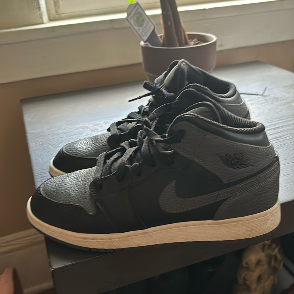 Black sneakers